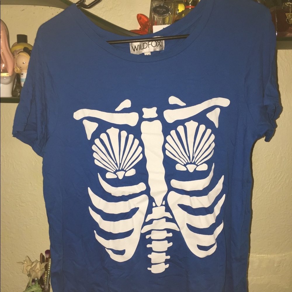 NWT Wildfox Mermaid tee shirt
